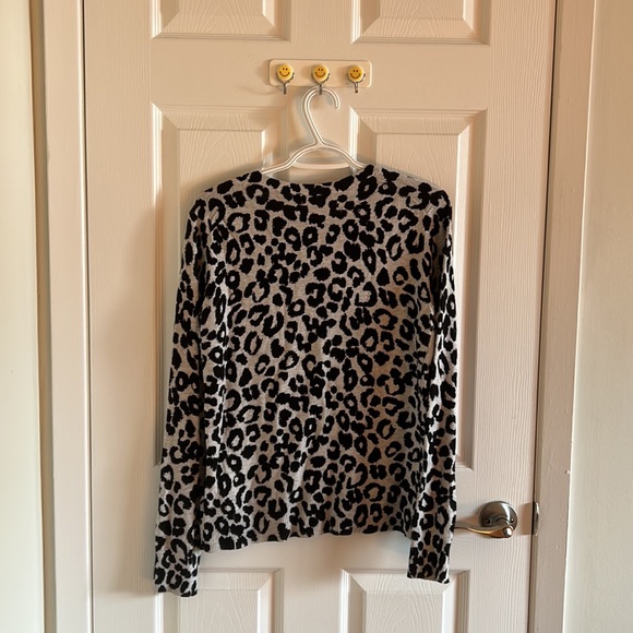 GAP Cardigan with Neutral Animal Print - Picture 2 of 2